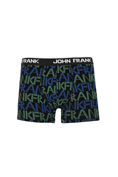 John Frank Pamuklu Logolu Boxer Erkek BOXER JFBTORA02
