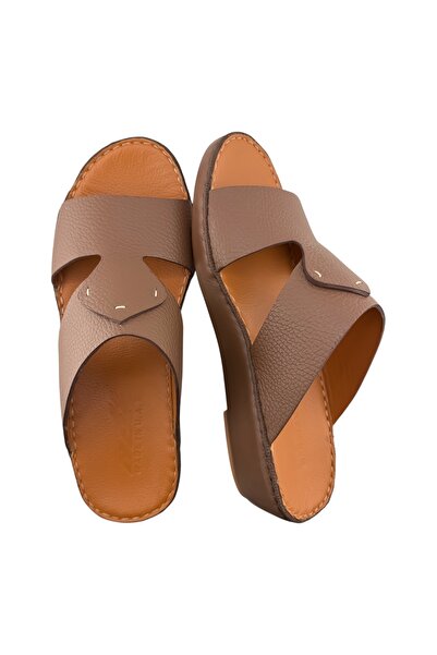 Cirino ( M-102 ) Handmade Arabic Men's Slippers | Outdoor Arabic Sandals For ...