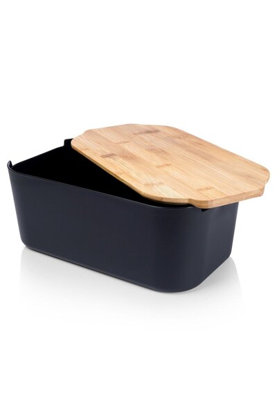 Vilde CHLEBAK BAKERY CONTAINER BLACK BAMBOO CUTTING BOARD KITCHEN "  *   **CH...