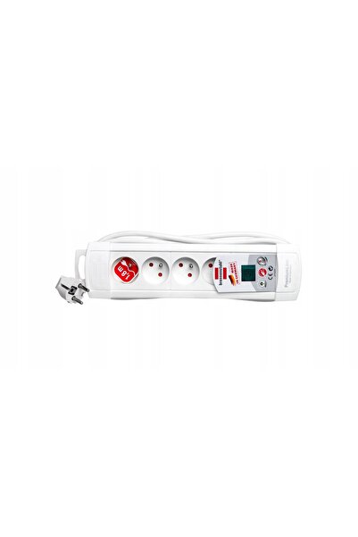 Brennenstuhl Prelungitor electric de uz casnic cu 4 prize, 1,8m, pentru birou.