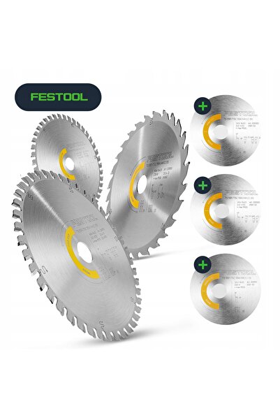 FESTOOL 3 LAME DE FERĂSTRĂU ÎN 160x1,8 SINKER SAW PENTRU LUCRAREA LEMNULUI ȘI...