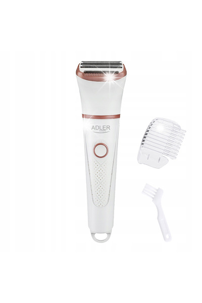 adler Aparat de ras electric pentru femei cu 2 capete, de călătorie, sigur, IPX7