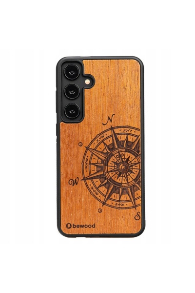 BewooDesign Husă din lemn Bewood pentru Samsung Galaxy A35 5G TRAVELER MERBAU