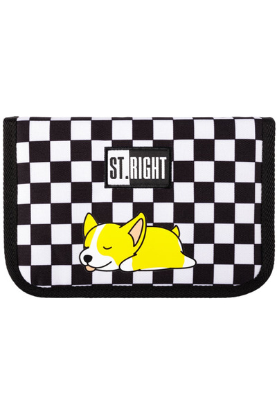 St.Majewski Penar cu 1 fermoar si 2 extensii, neechipat, St.Right, Sleepy Corgi