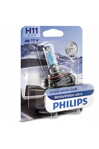 Philips Bec H11 White Vision Ultra 4000K 55/12