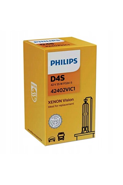 Philips D4S Vision Xenon Żarnik 4100K 35W 42V