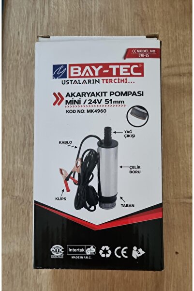 Bay-tec Akaryakit Dalgiç Pompasi Mini / 24v 51 Mm Mk4960