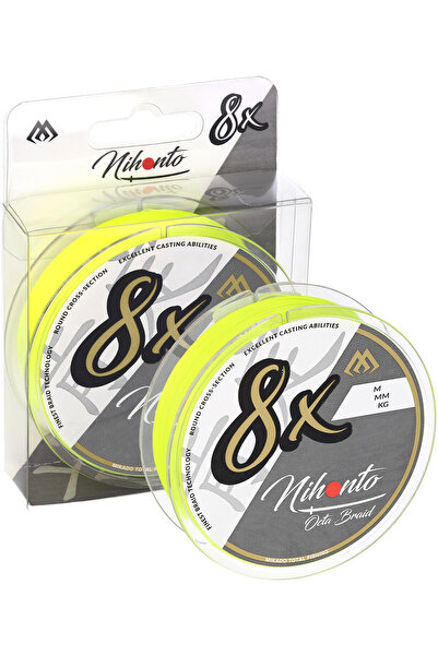 NO BRAND Plecionka MIKADO Nihonto Octa Braid 0,16 mm / 150 m Verde deschis