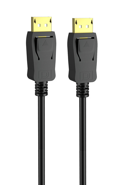 POWERTECH καλώδιο DisplayPort 1.2 CAB-DP045, 4K/60Hz, copper, 2m, μαύρο