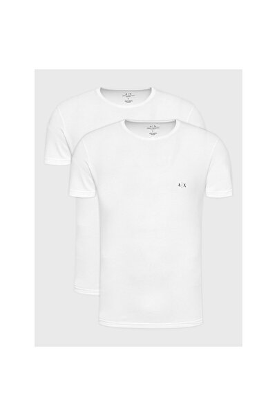 Armani Exchange Set de tricouri pentru bărbați 956005 CC282 Alb