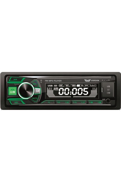 Vordon Radio auto HT-199 MULTICOLOUR BLUETOOTH USB SD RDS 1DIN