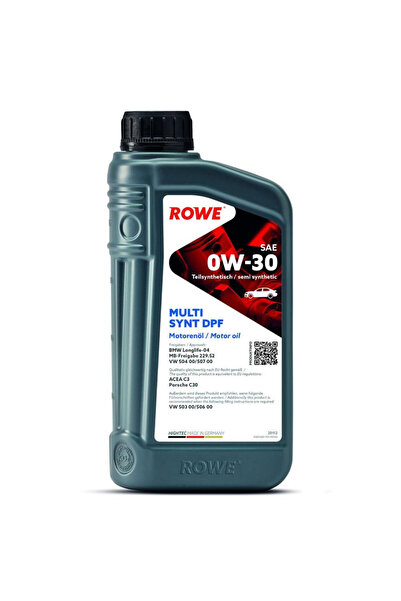 ROWE ХАЙТЕК МУЛТИ СИНТ ДПФ ТУРИНГ МОТОРНО МАСЛО САЕ 0W30 1Л