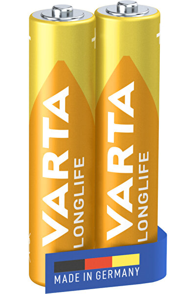 Varta LongLife AAA battery, LR03, MN2400; Blister 2 pcs