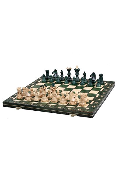 Sunrise Chess & Games Set de șah tradițional AMBASADOR VERDE