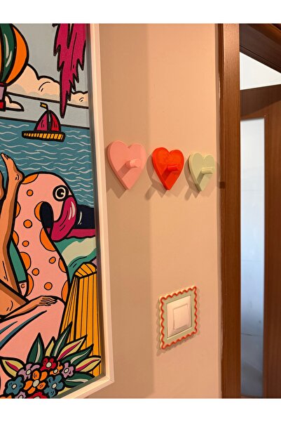 Sacred Co Sacred Heart Serisi 2’li Kalp Askılık