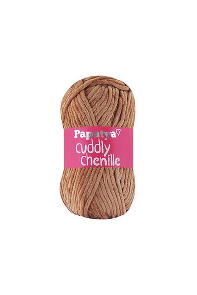 Generic Brand Cuddly Chenille Velvet 9160 Tan
