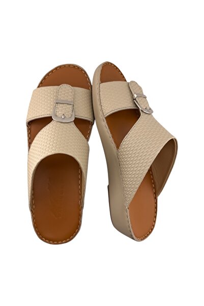 Cirino ( MT-2000 ) Handmade Arabic Men's Slippers | Outdoor Arabic Sandals Fo...
