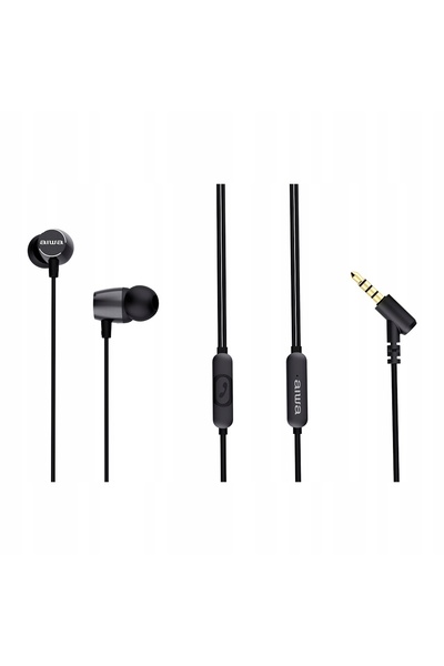 innature Căști intraauriculare AIWA ESTM-30BK Negru