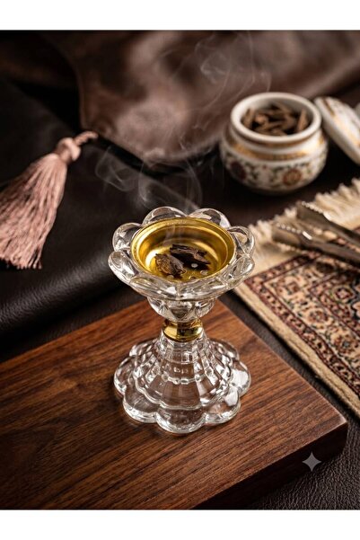 TOHFA Crystal Lotus Flower Incense Burner Incense Holder