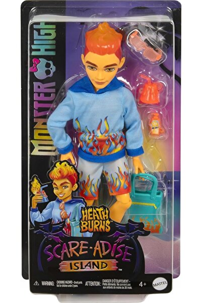 MONSTER HIGH Lalka Wyspa Straszy-raj Heath Burns HRP69