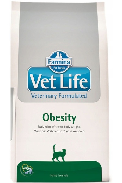 NO BRAND Hrană pentru pisici FARMINA Vet Life Obesity 2 kg