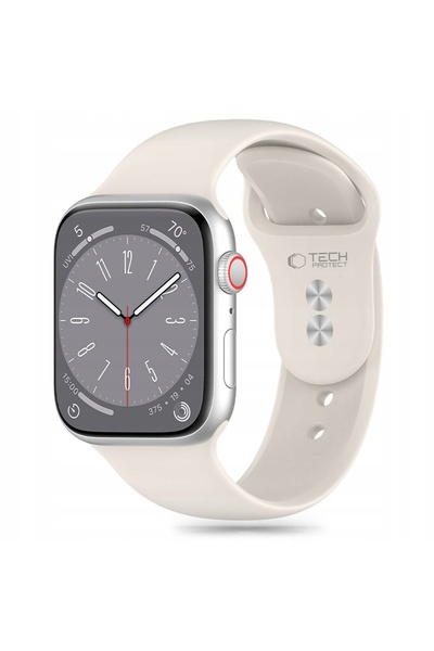 NO BRAND Brățară TECH-PROTECT din silicon pentru Apple Watch 4/5/6/7/8/9/SE 3...