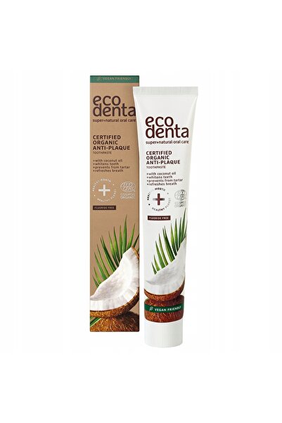NO BRAND Pastă de dinți ECODENTA Organic Anti-Placă 75 ml