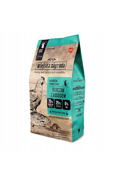 NO BRAND Hrana pentru pisici RUSTIC GARDEN Pui si somon 5kg