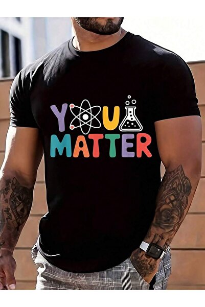 KYMC07 تي شيرت You Matter Science Chemistry Physics Atom Lab Flask |   هدية م...