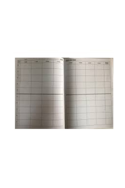 Gülpaş Classroom Notebook 8 Lessons Cardboard Covered 6 Pieces