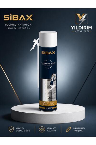 sibax poliüretan SİBAX NS66 POLİÜRETAN KÖPÜK 600 GR