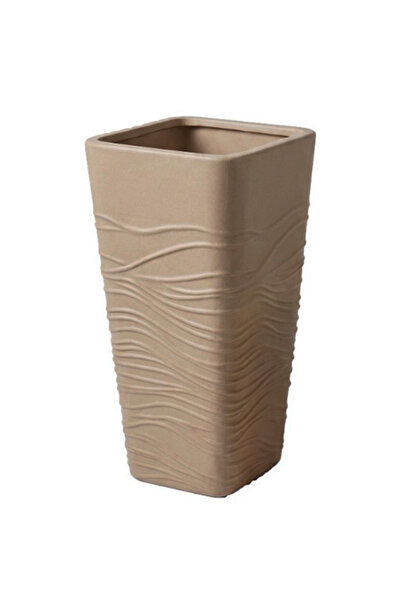 Bliss 57 cm Dekoratif Sahra Saksı Çok Amaçlı Vazo Saksı & Şemsiyelik 35 lt (İ...