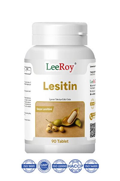 LeeRoy Lesitin İçeren Takviye Edici Gıda 90 Tablet