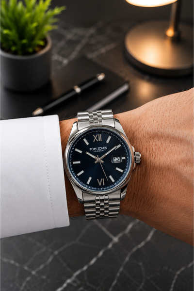 Tom Jones Men's Wristwatch Stylish Suitable for Daily Use