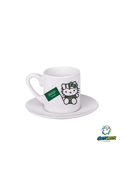 Ghostbastır Design Saudi Hello Turkish Coffee Cup 0167