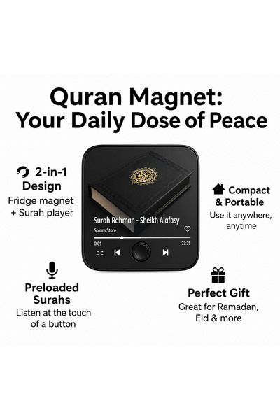 Generic Rechargeable Quran Speaker Fridge Magnet