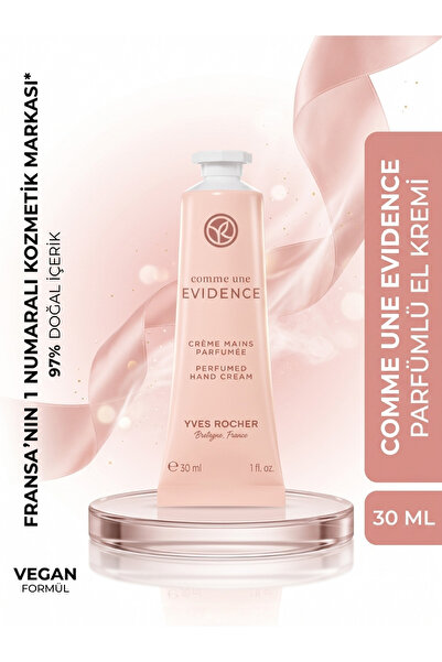 Yves Rocher Isparta Rose and Patchouli Note Moisturizing Vegan Hand Cream - 3...