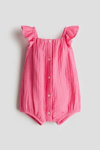 H&M Cotton romper suit