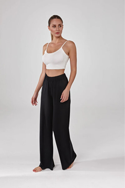 relactive P2571 Women's Wide Leg Elastic Waist Pants