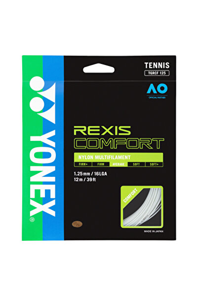 YONEX Racordaj Rexis Comfort 125, 1.25mm, rola 12m, culoare alba (cool white)