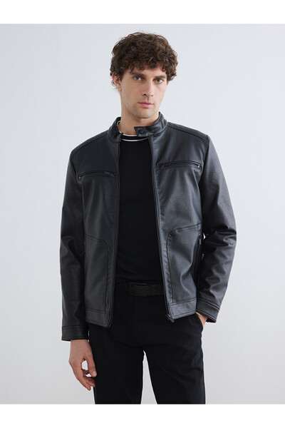 LC Waikiki Quality Parts from Çelebi Store Standard Fit Upright Roba Collar M...