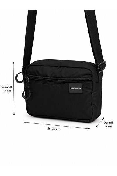 PaminBags Aksesuar Mekana padobranska tkanina, torba preko ramena sa tri odje...