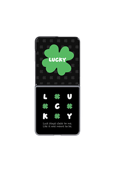 Samsung Galaxy Z Flip8 Flipsuit Kılıf (Lucky) - Çok renkli