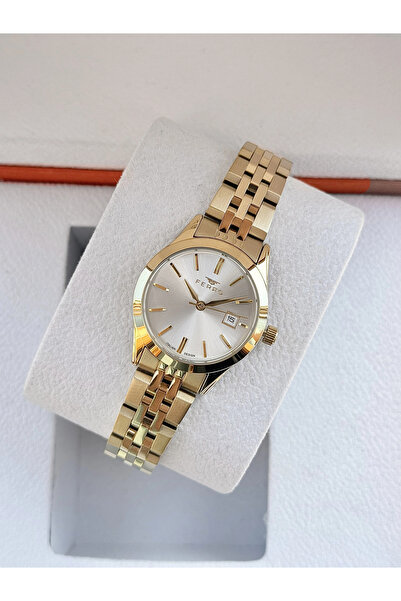 FERRO Yellow Steel Cord Women Wristwatch Fl40191A-B 3 Atm Water Resistant 2 Y...
