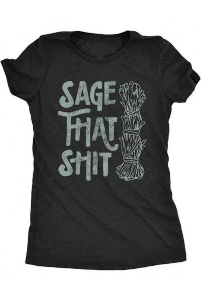 23ERVA تي شيرت رجالي بتصميم "Purify This Shirt Sage" مضحك، بتصميم يحمل مفاهيم...