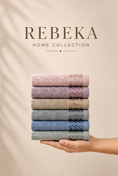 Rebeka Home Collection Emerald Pattern Velvet 6-Piece Kitchen Towel Set 30X50...