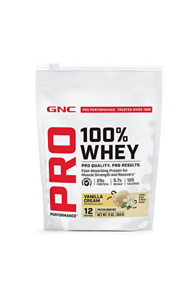 GNC Proteina din Zer cu Aroma de Vanilie Testata Antidoping Pro Performance 369g