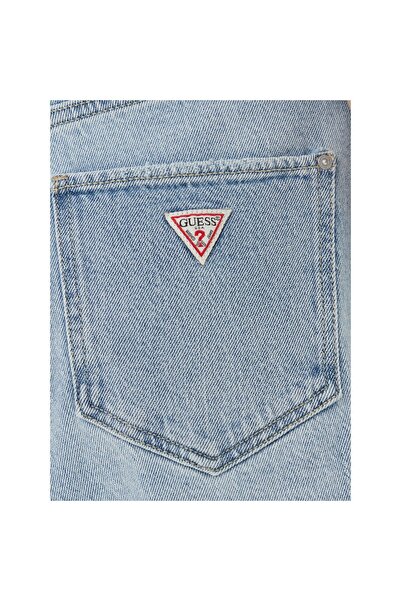 Guess Pantaloni scurți din denim pentru femei W5GD1AD4K30 Albastru