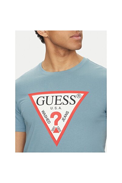 Guess Tricou bărbătesc M2YI71I3Z14 Albastru