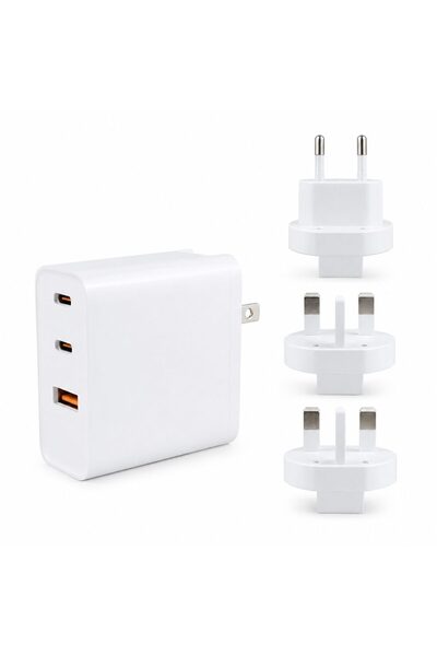 Flippy Adaptor Priza USB-C 100W, Flippy, Tehnologie GaN, Incarcare Rapida PD,...